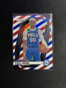 🏀Reggie Jackson - RED WHITE BLUE PRIZM - | Panini Prizm Basketball 24-25🏀 - Bild 1 von 3