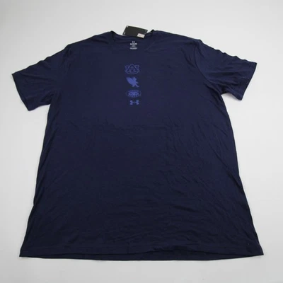 Auburn Tigers Under Armour Short Sleeve Shirt Men's Navy New - Image 1 of 4
