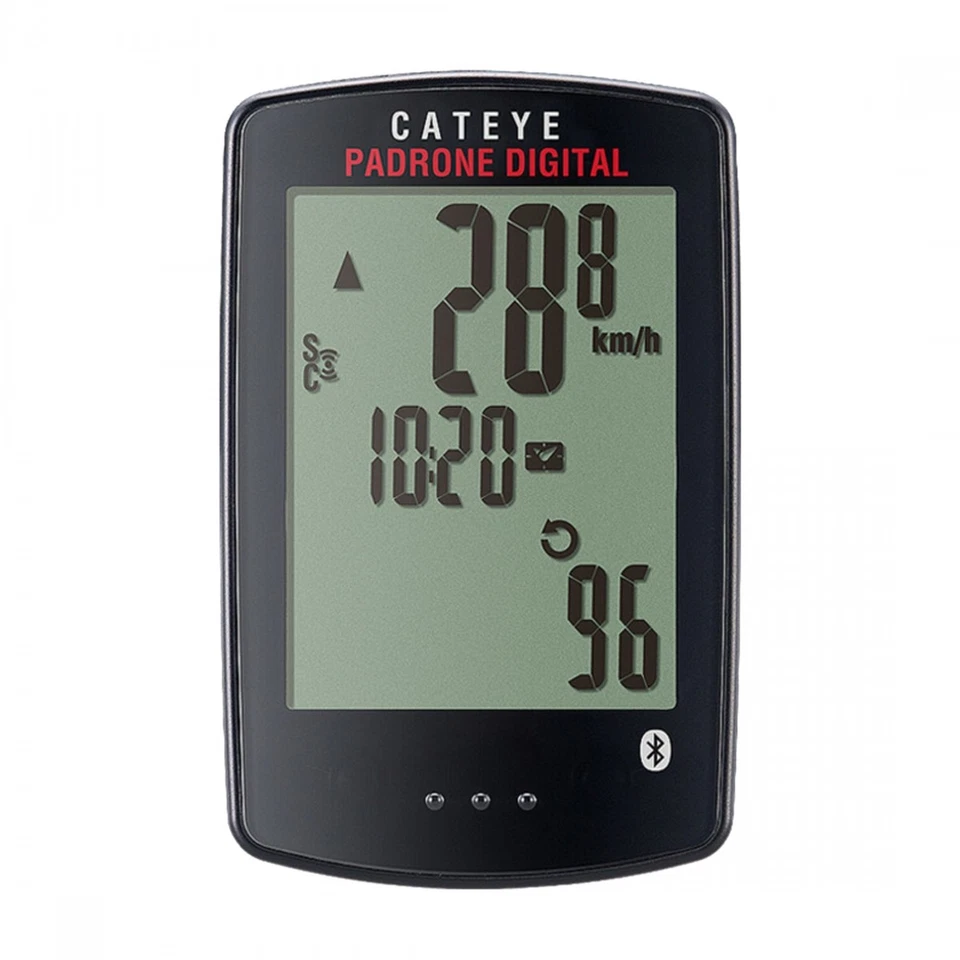 Cateye CC-PA400B Padrone Digital Wireless Head Unit with Bluetooth SMART, Large - Image 1 of 1