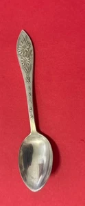 Kansas Sunflowers Sterling Silver 10.7g 4.25” Souvenir Spoon - Picture 1 of 6