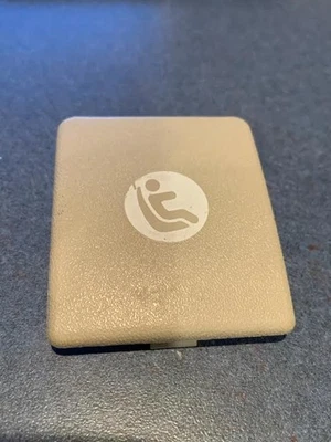 05-09 OEM Subaru Outback Legacy Rear Seat Baby Child Anchor Cover Trim TAN - Image 1 of 2