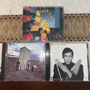 LOT 3 CD Rare The Who Pete Townshend Sealed New Rock Lyrics 70s Who’s Next Eyes - Picture 1 of 7
