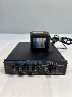 Alesis Microverb II Digital Reverb Micro-verb Two 2 - Image 1 of 4