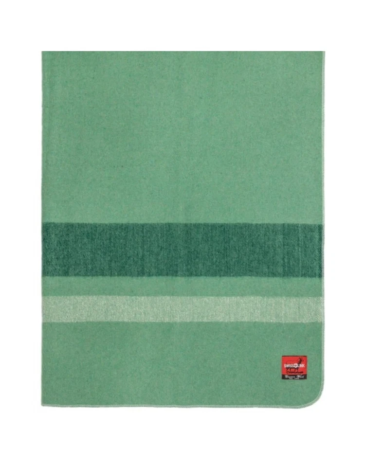 Classic Wool Plaid Blanket - Sage Green - Image 1 of 1