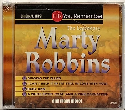 The Legendary Marty Robbins Original Hits! 10 Tracks Hits You Remember *Sealed* Foto 1 de 2
