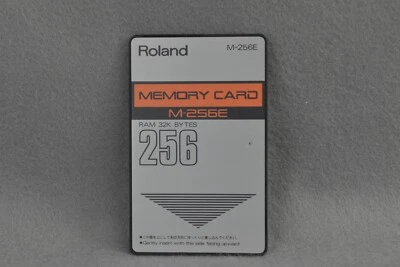 Roland Memory Card M-256E 32K Bytes RAM Card In Excellent Working Condition - Image 1 of 2