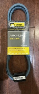 SUNBELTS A57K / 4L590K 1/2IN X 59IN BELT MODEL#LA57K - Picture 1 of 4