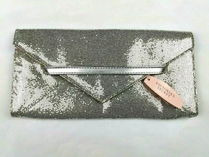 New Victoria's Secret Glitter Envelope Purse Clutch Handbag Purse  - Picture 1 of 5