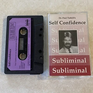 Self Confidence by Dr. Paul Tuthill (Subliminal Audiobook on Cassette) - Picture 1 of 1