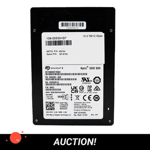 Seagate 15.3TB 12GB/s SSD 2.5 SAS XS15360SE7008 108-00530+D7 - Bild 1 von 3