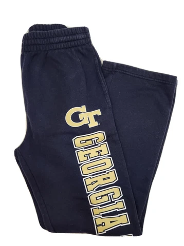 Georgia Tech Lounge Wear Colosseum Navy Full Length Logo - Men's M (EUC) Cover