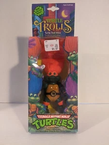 1992 Teenage Mutant Ninja Turtles Trolls Mike TMNT Figure Playmates Sealed NRFB - Picture 1 of 8