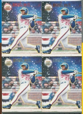 1998 Topps Stars Baseball 63 Rondell White Expos Bronze Red Silver Gold Buy3Get1 - Image 1 of 2