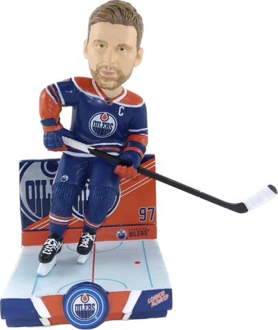 Edmonton Oilers Connor McDavid FOCO Highlight Series Bobblehead Bobble Head Cover