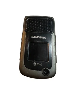 Samsung Rugby II SGH-A847 Black 256MB AT&T Wireless Rugged Flip Cell Phone - Image 1 of 4
