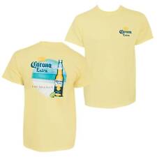 Corona Extra Find Your Beach Men's Tee Shirt Yellow