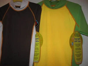 NEW boys size 4 SUNSKINZ child SHIRT rash guard sun UV protection Top LAST ONE! - Picture 1 of 4
