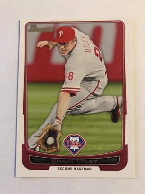 Chase Utley 2012 Bowman #184 Philadelphia Phillies - Image 1 of 2