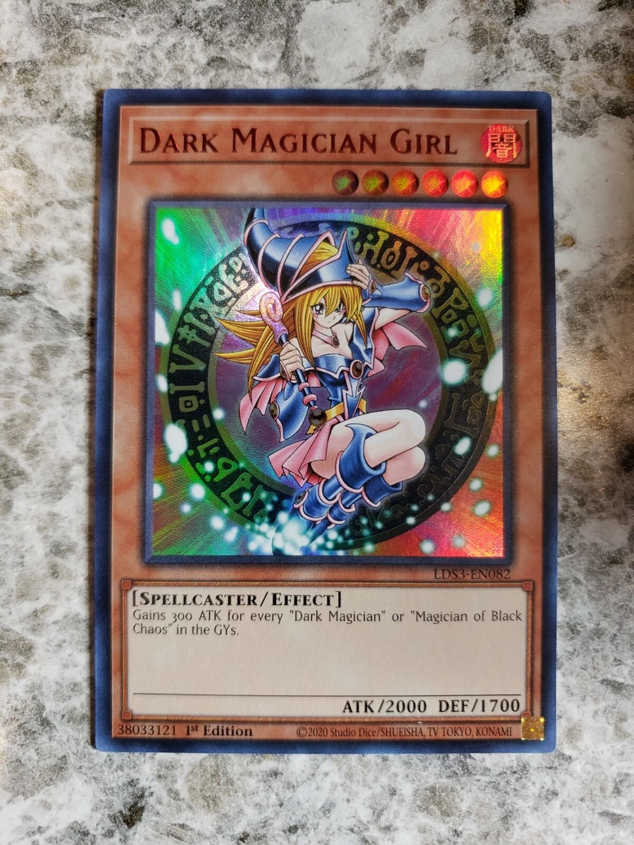 Dark Magician Knight Yu-Gi-Oh! Dark Magician Girl Card YGLD-ENC10 Common  Near Mint - English, Fiend Type Effect Monster Yugioh Suda