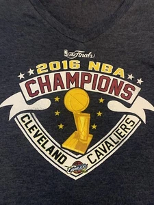 Cleveland Cavs 2016 Women’s V Neck Champions Vintage T Shirt. Xl - Picture 1 of 3