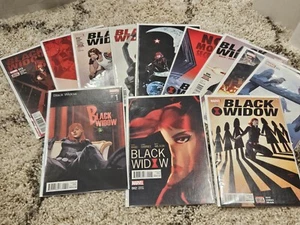 Marvel BLACK WIDOW # 1 - 12 Volume 6 (2016) Complete Set # 1 and 2 are Variants - Picture 1 of 6