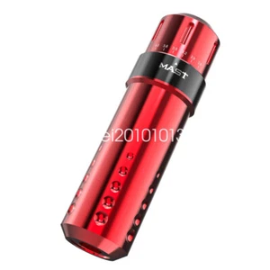 Máquina de tatuaje abatible con mástil trazos ajustables motor giratorio pluma forro sombreador maquillaje - Imagen 1 de 13