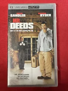 Mr. Deeds (UMD-Movie, 2005) Adam Sandler Winona Ryder Sony PSP Movie Brand New - Imagen 1 de 2