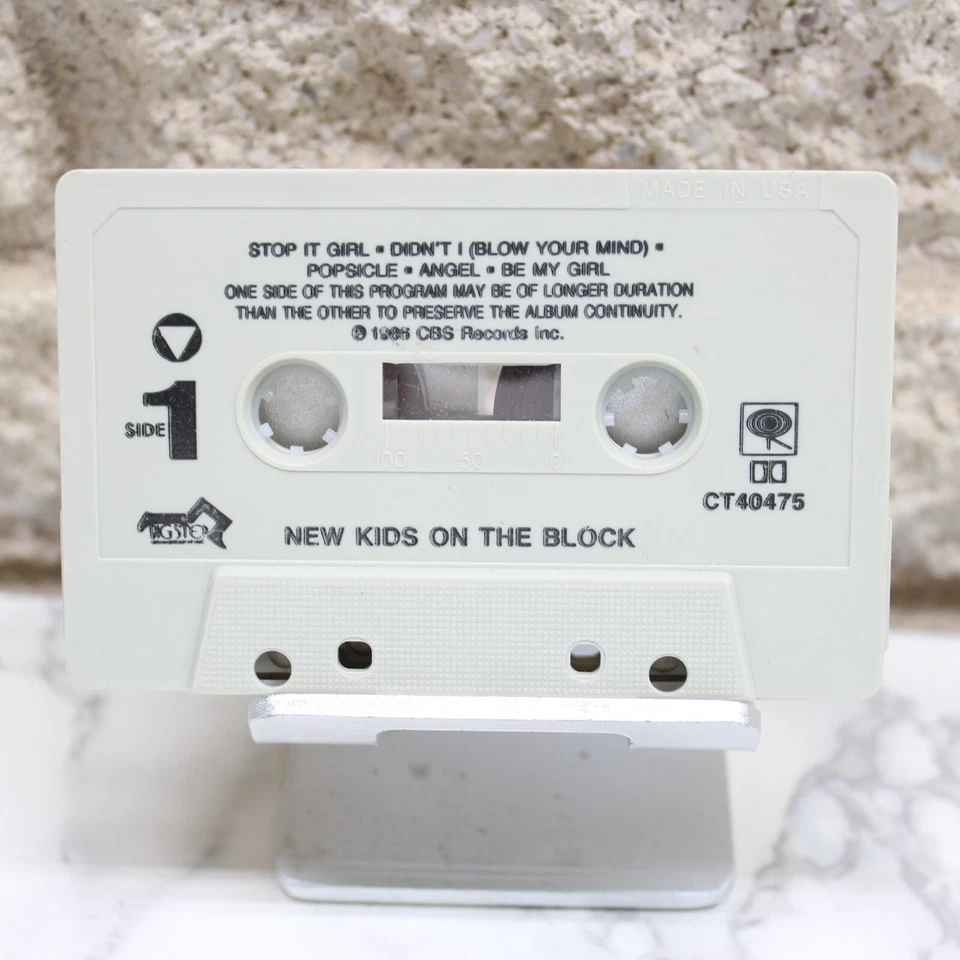 New Kids on The Block Cassette Self-Titled Tape ONLY Hip Hop Pop - Image 1 of 3