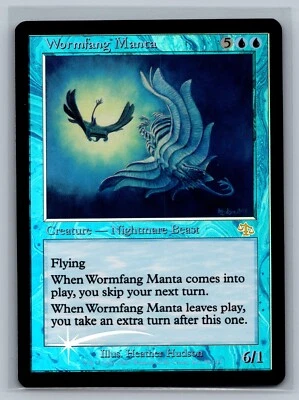 Magic The Gathering Judgment Wormfang Manta #58/143 Foil MTG TCG CCG - Image 1 of 2