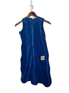 Gunamuna Gunapod Guna Pod Wearable Blanket Sleepsack large 18-24 Blue Fleece - Picture 1 of 2