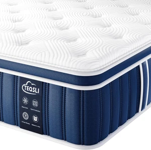 3FT Single Mattress 9-Zone Memory Foam Hybrid Medium Firm 90X190X27Cm - Picture 1 of 12