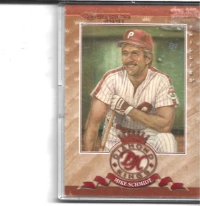 2001 Donruss All Time Diamond Kings Mike Schmidt 0498/2500 HOF - Picture 1 of 2