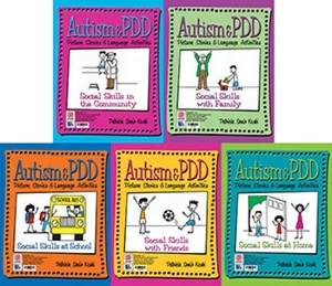 Autism & PDD Picture Stories & Language Activities Social Skills 5-Program Set - Picture 1 of 1