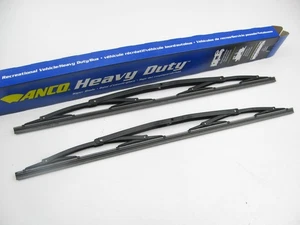 (2) Anco 50-22 Heavy Duty Windshield Wiper Blade - 22" - PAIR OF WIPER BLADES - Picture 1 of 3