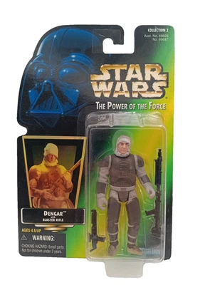 Star Wars El Poder de la Fuerza Dengar con Rifle Bláster 1997 Foto 1 de 3