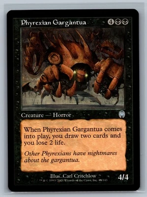 Magic The Gathering Apocalypse Phyrexian Gargantua #48/143 MTG TCG CCG - Image 1 of 2