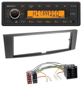 Continental 1DIN USB AUX MP3 Autoradio für Renault Laguna II (2005-2008) - Bild 1 von 5