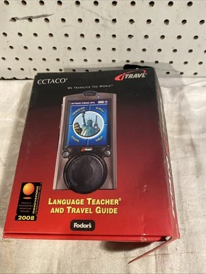 ECTACO iTRAVL NTL Electronic 2-way Speech To Speech Translator Travel Language - Image 1 of 4