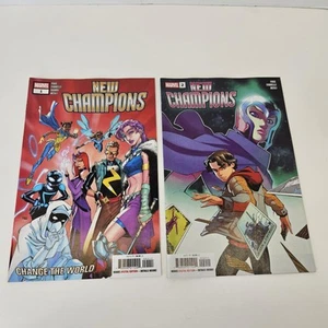 Marvel Comics New Champions #1 & #2 prima stampa edizione diretta quasi nuovo - Foto 1 di 9