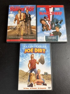 Chris Farley & David Spade 3-DVD Lot - Tommy Boy, Black Sheep, Joe Dirt | VG! - Bild 1 von 5