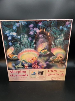 Sleeping Mermaids by Zorina Baldescu 1000-piece Fantasy Puzzle New Sealed - Image 1 of 4