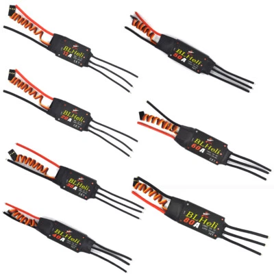 Regolatore di velocità elettrico brushless ESC 80A/60A/50A/40A/20A per RC Ala Fissa