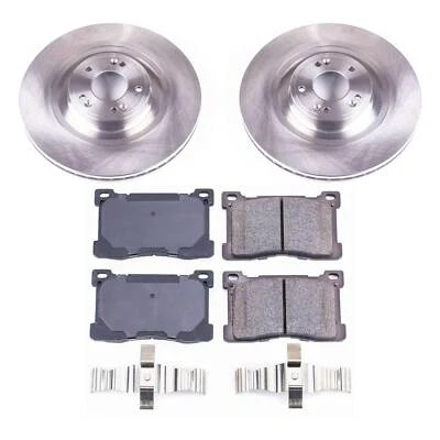Kit de frenos de disco PowerStop - Delantero - Se adapta a Hyundai Equus 2012-2016, Kia K900 2015-2 Foto 1 de 4