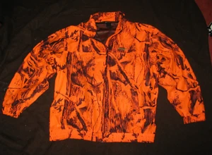 Men's (3XL) REMINGTON Hunting Jacket (Blaze Orange Camo) - Picture 1 of 7