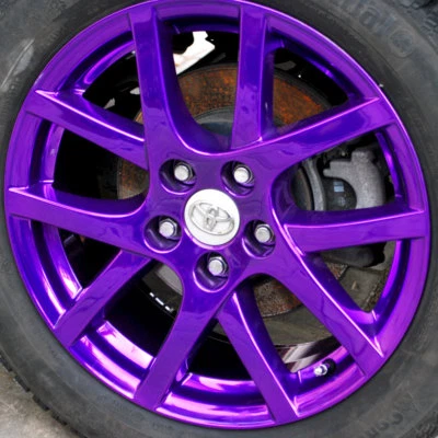 HiGloss Transparent Candy PURPLE powder coating paint, 1Lb/0.45kg - Image 1 of 4