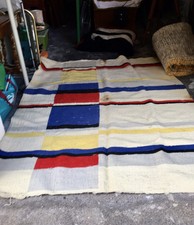 TAPPETO ORIGINALE BERBERO ANNI 70 GRANDE VINTAGE MODERNARIATO LEGGI