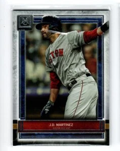 2020 Topps Museum Collection #7 J.D. Martinez - Picture 1 of 1