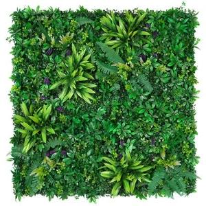 12pcs 20''x20'' Grass Wall Panels, Artificial Hedge Panels Greenery Wall, UV ... - Picture 1 of 7