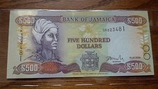 50 Dollars (Watermark Hummingbird) - Jamaica – Numista