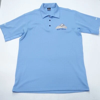 Camisa Polo Nike Sphere Dry Para Hombre Grande Azul Juneata Eagles Softbol Manga Corta Foto 1 de 4